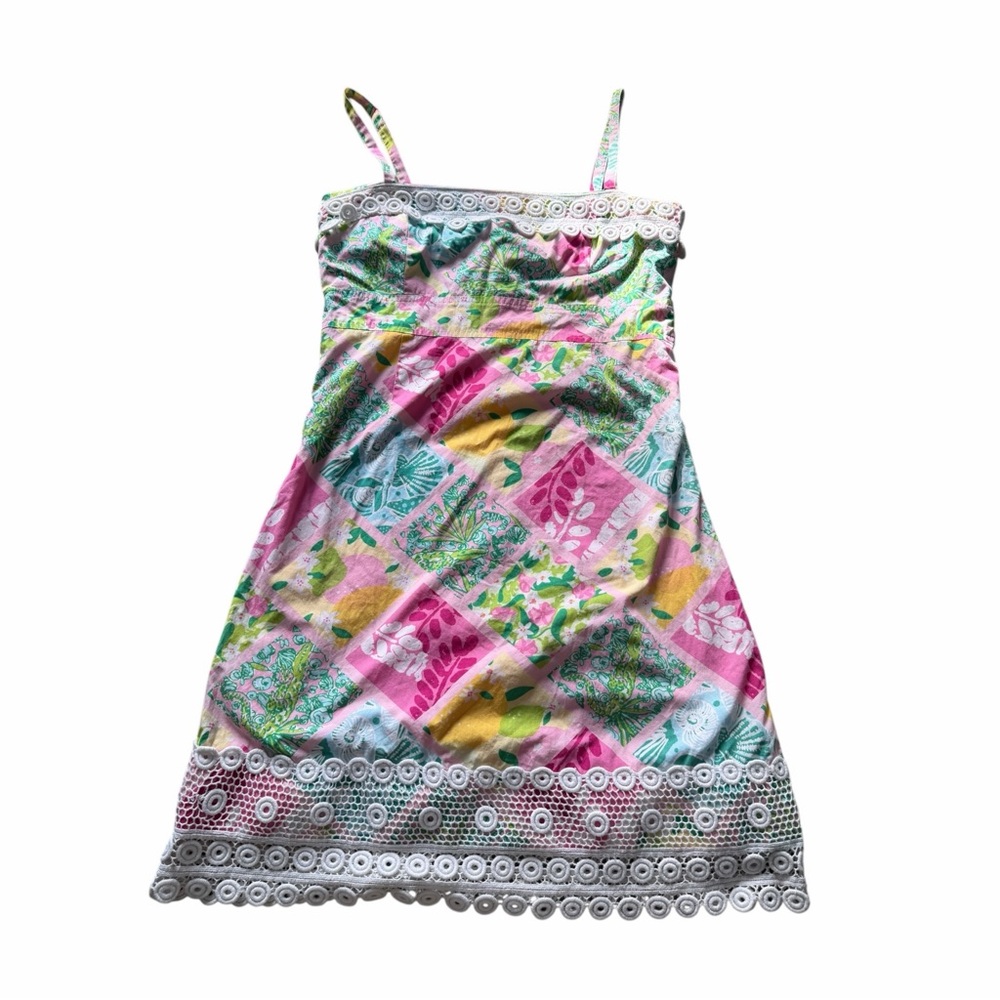 Lily Patchwork Alexis Tile Patch Sundress - image 2
